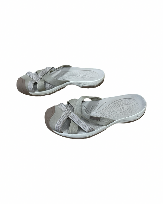 Sandals Flats By Keen In Tan, Size:8