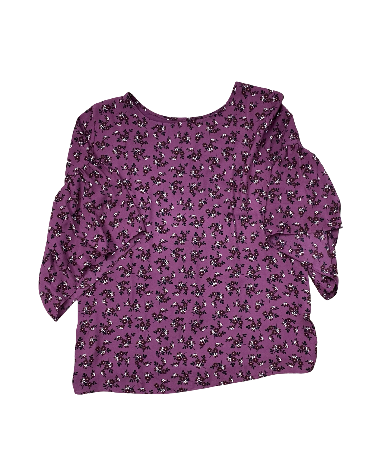 Top Ss By Loft In Purple, Size:L
