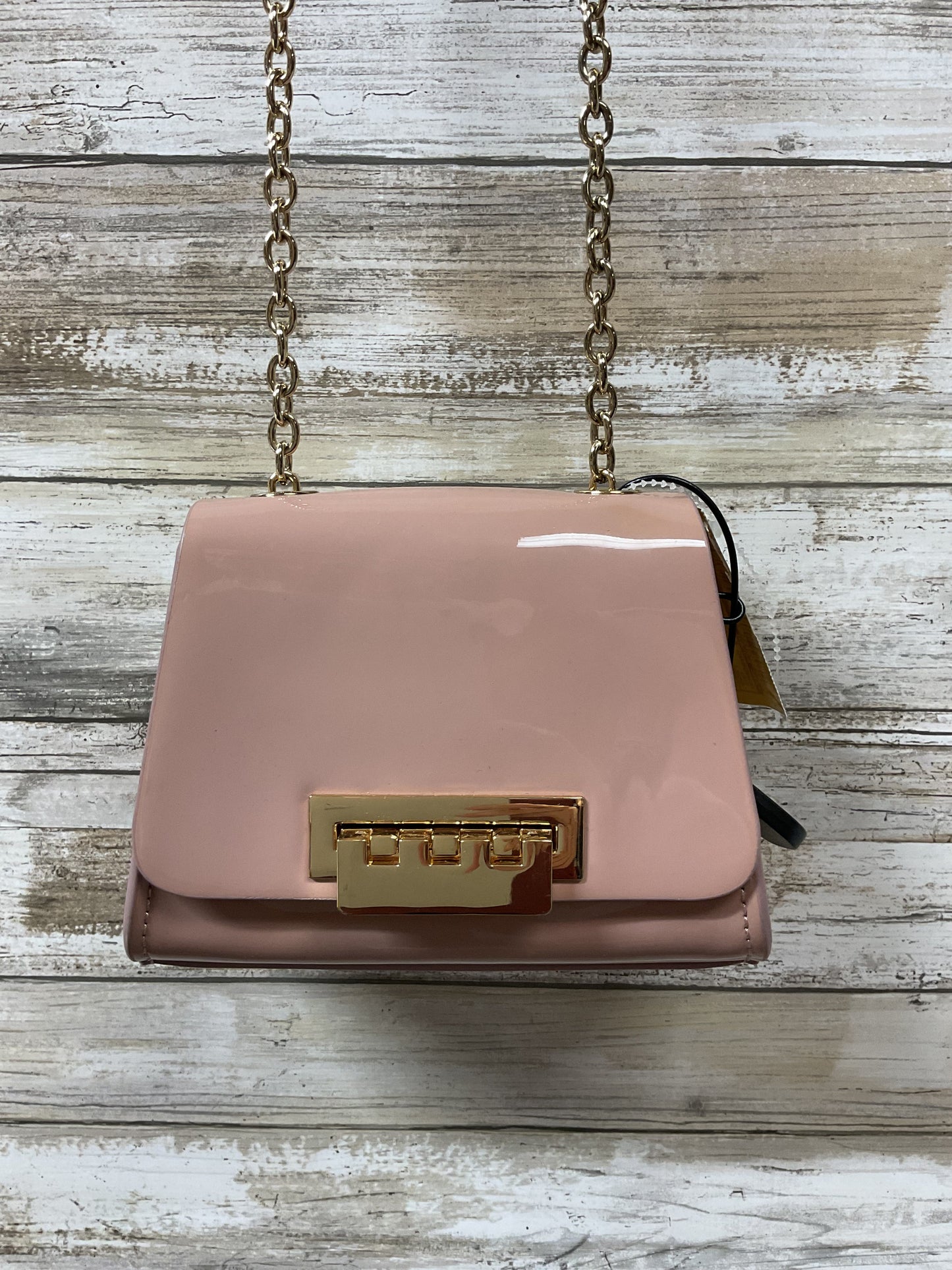 Handbag Designer By Zac Posen In Tan, Size:Small