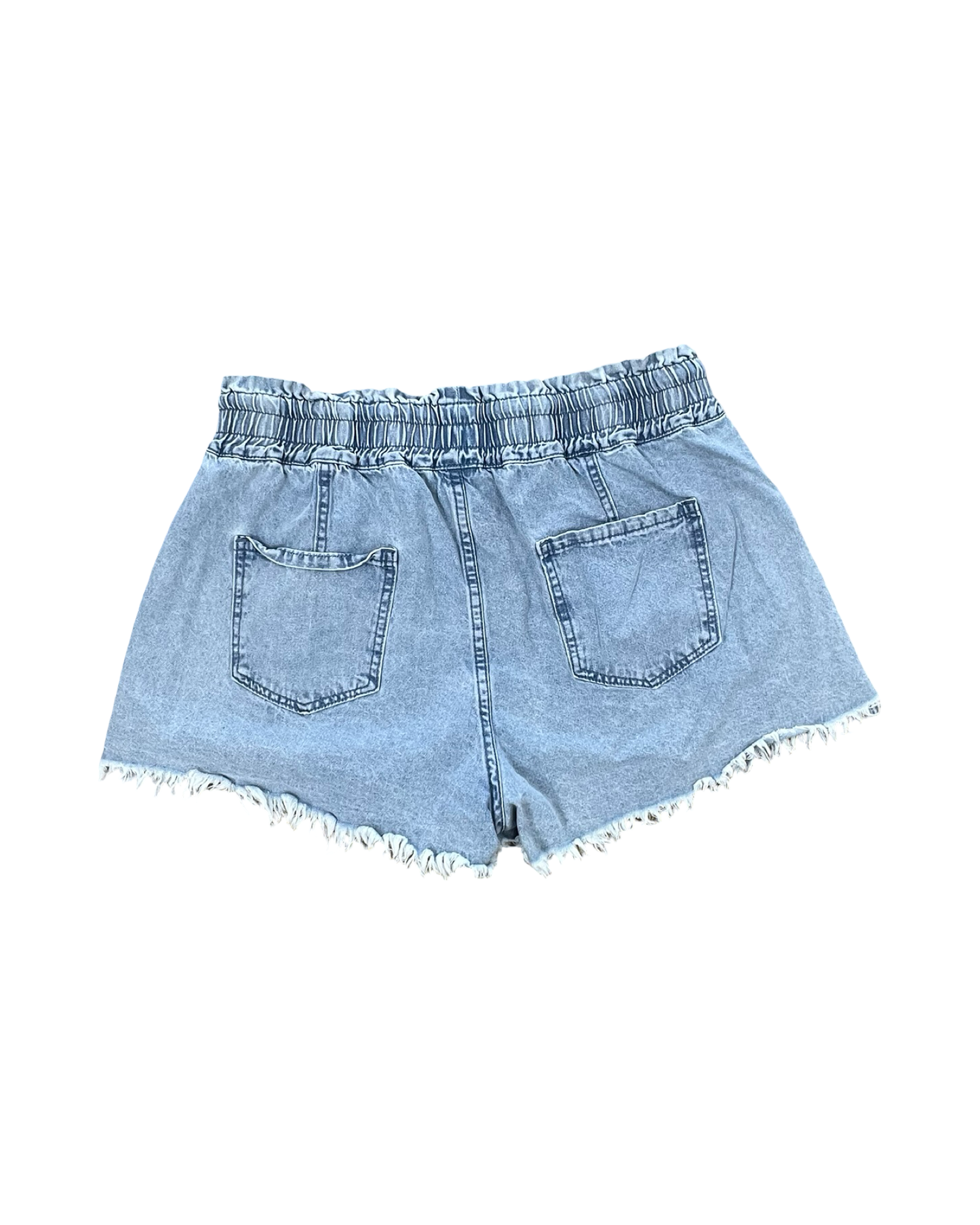 Shorts By Clothes Mentor In Blue Denim, Size:14