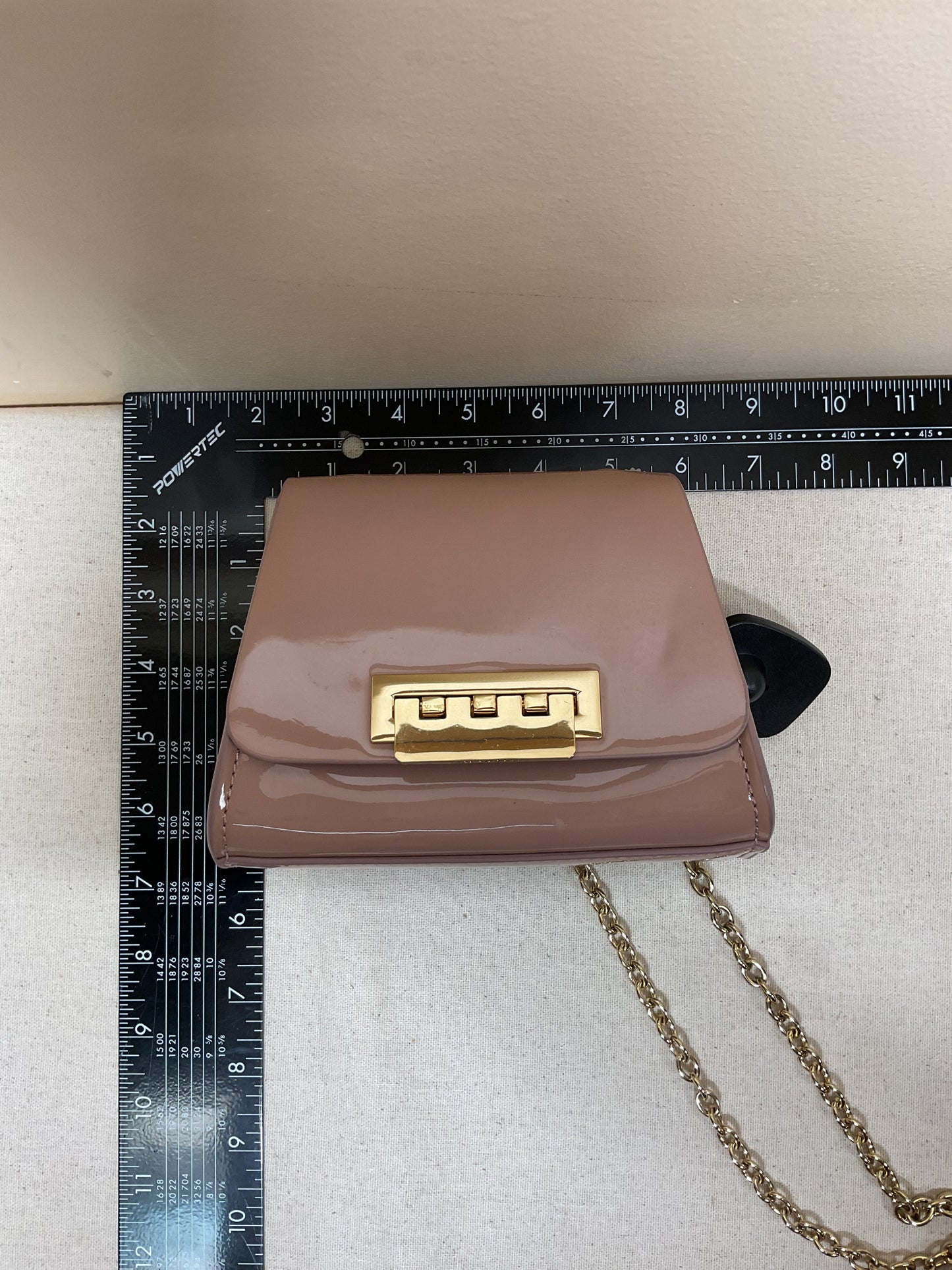 Handbag Designer By Zac Posen In Tan, Size:Small