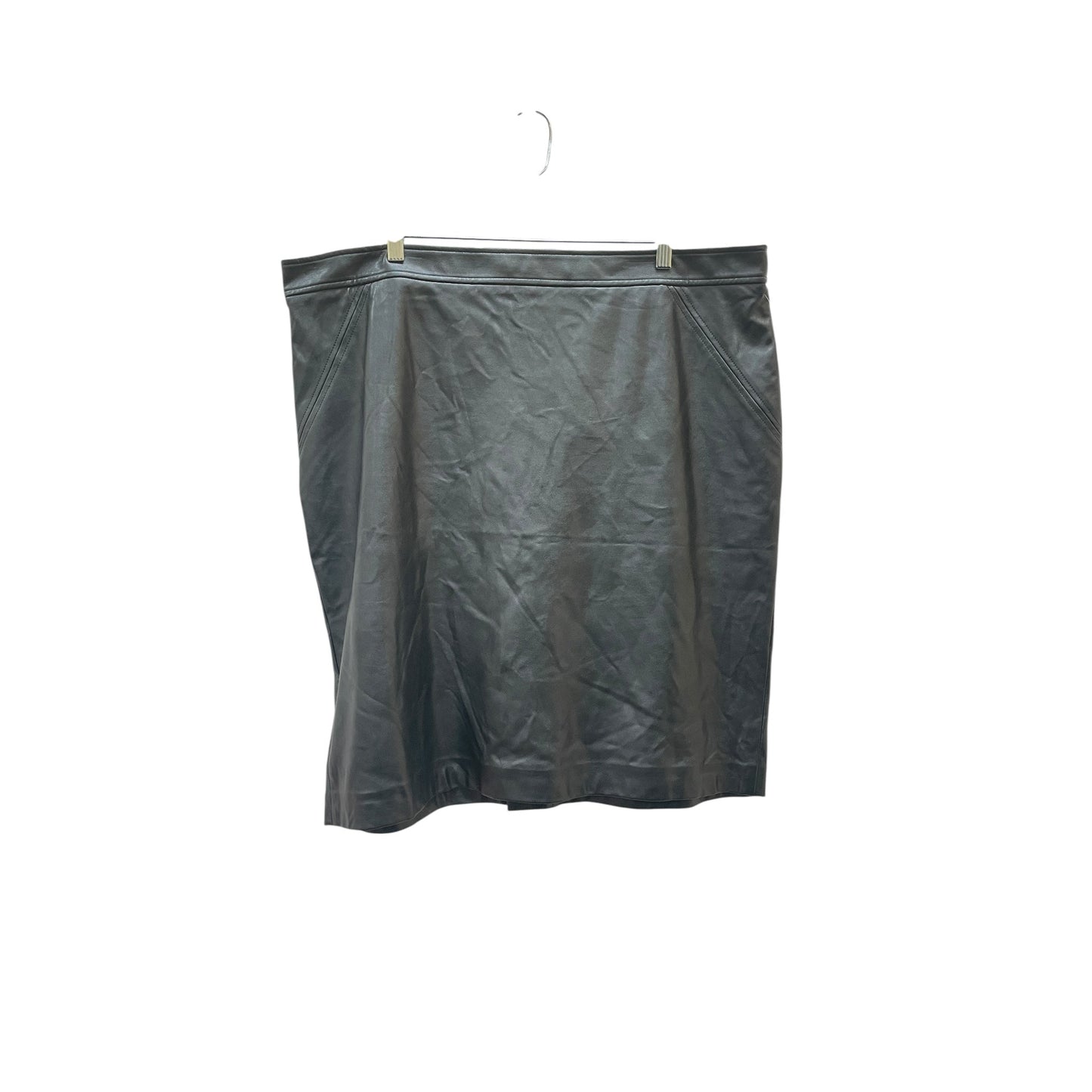 Skirt Midi By Roz And Ali In Black, Size:18