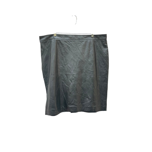 Skirt Midi By Roz And Ali In Black, Size:18