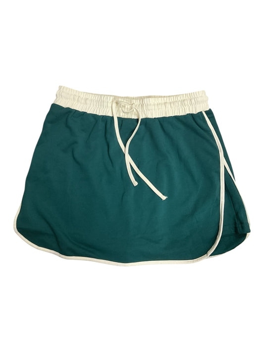 Athletic Skort By Clothes Mentor In Green, Size:L