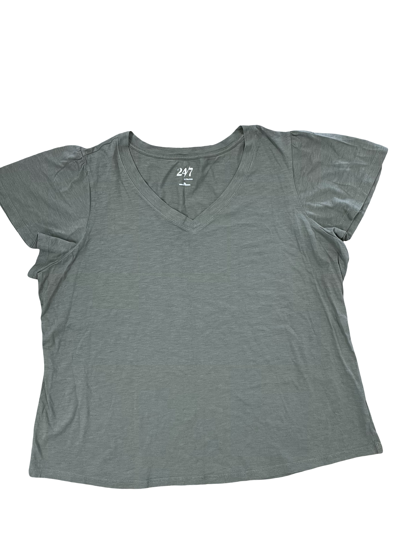 Top Ss By Maurices In Green, Size:2X