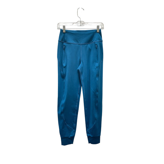 Athletic Leggings By Athleta In Blue, Size:Xxs