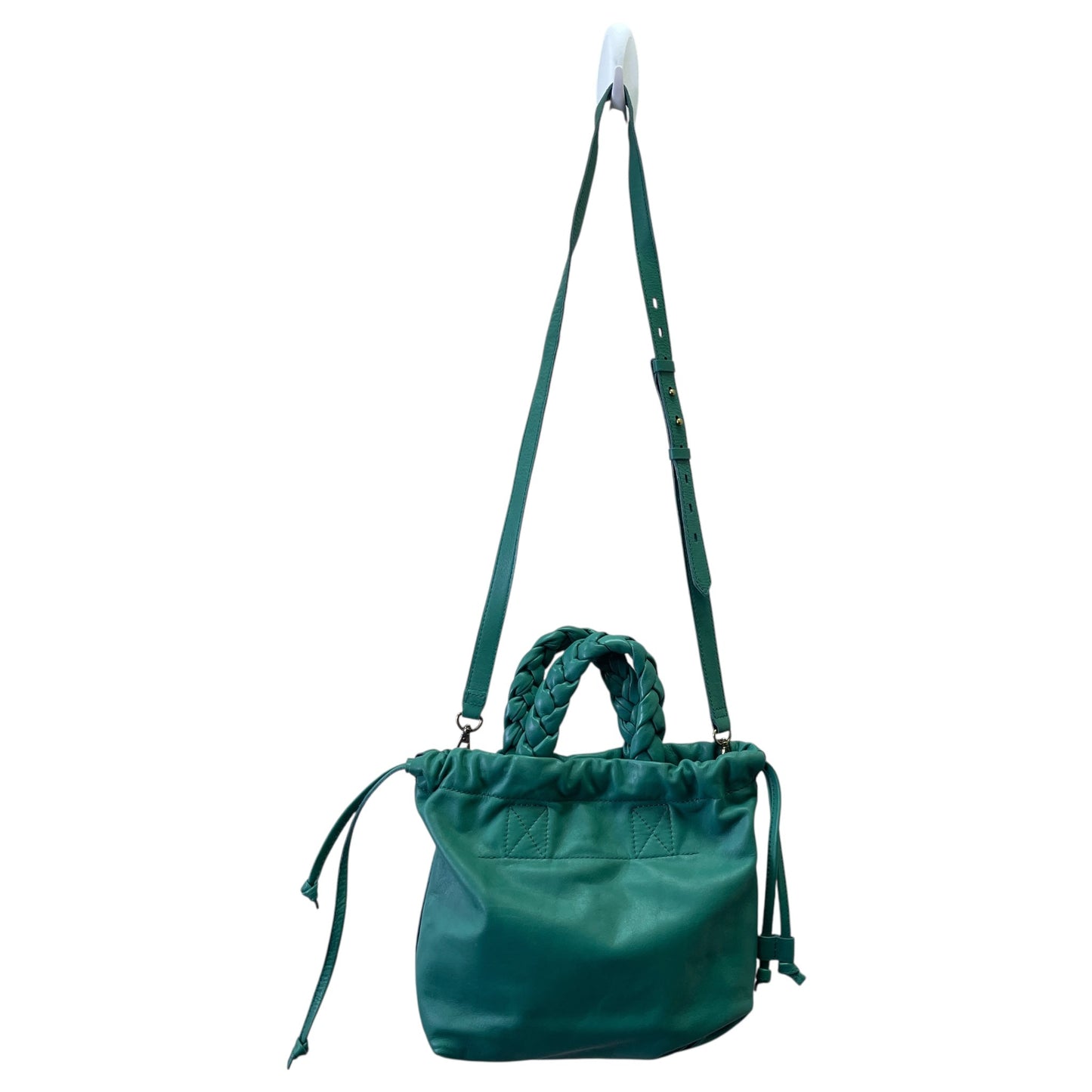 Handbag By Madewell In Teal, Size:Medium