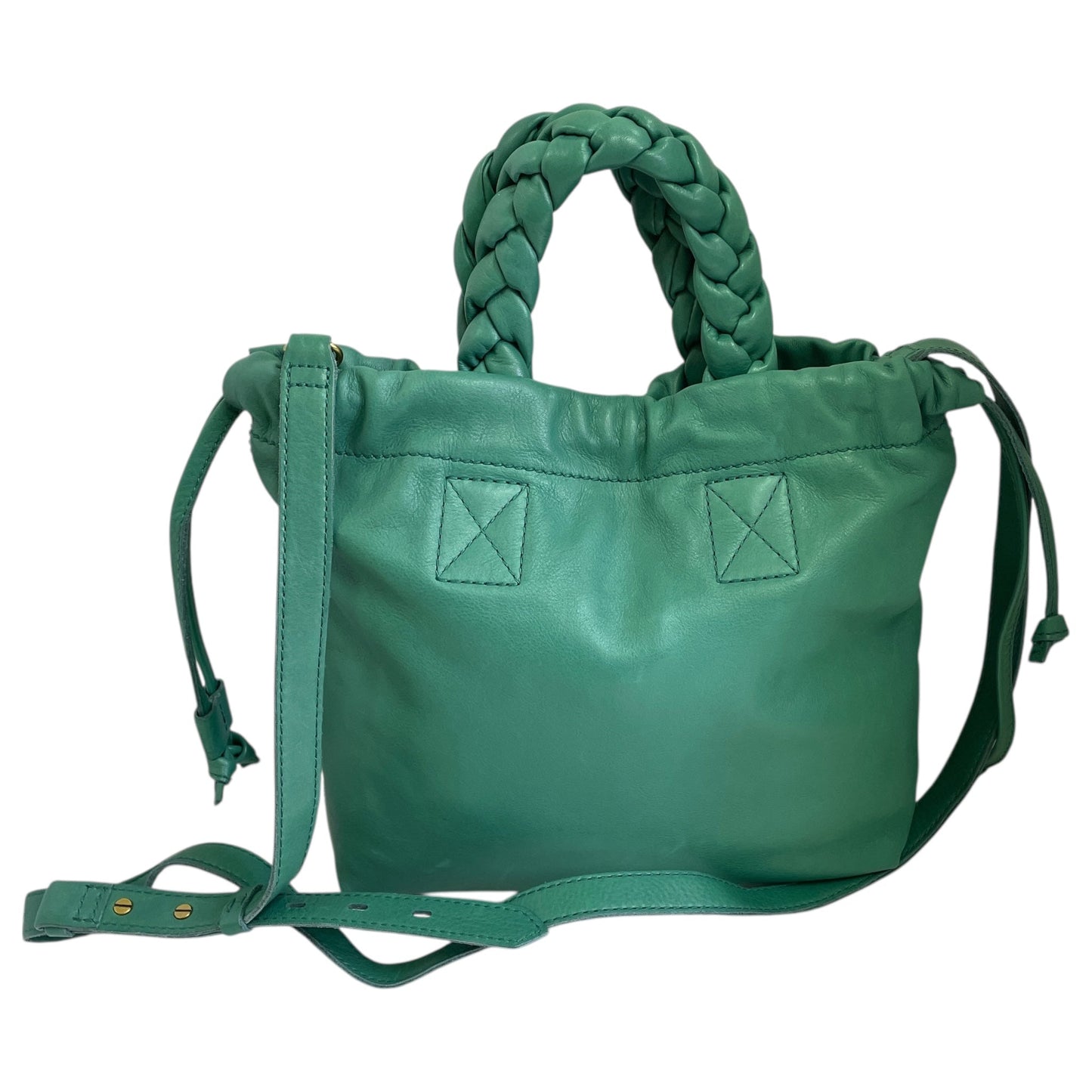 Handbag By Madewell In Teal, Size:Medium
