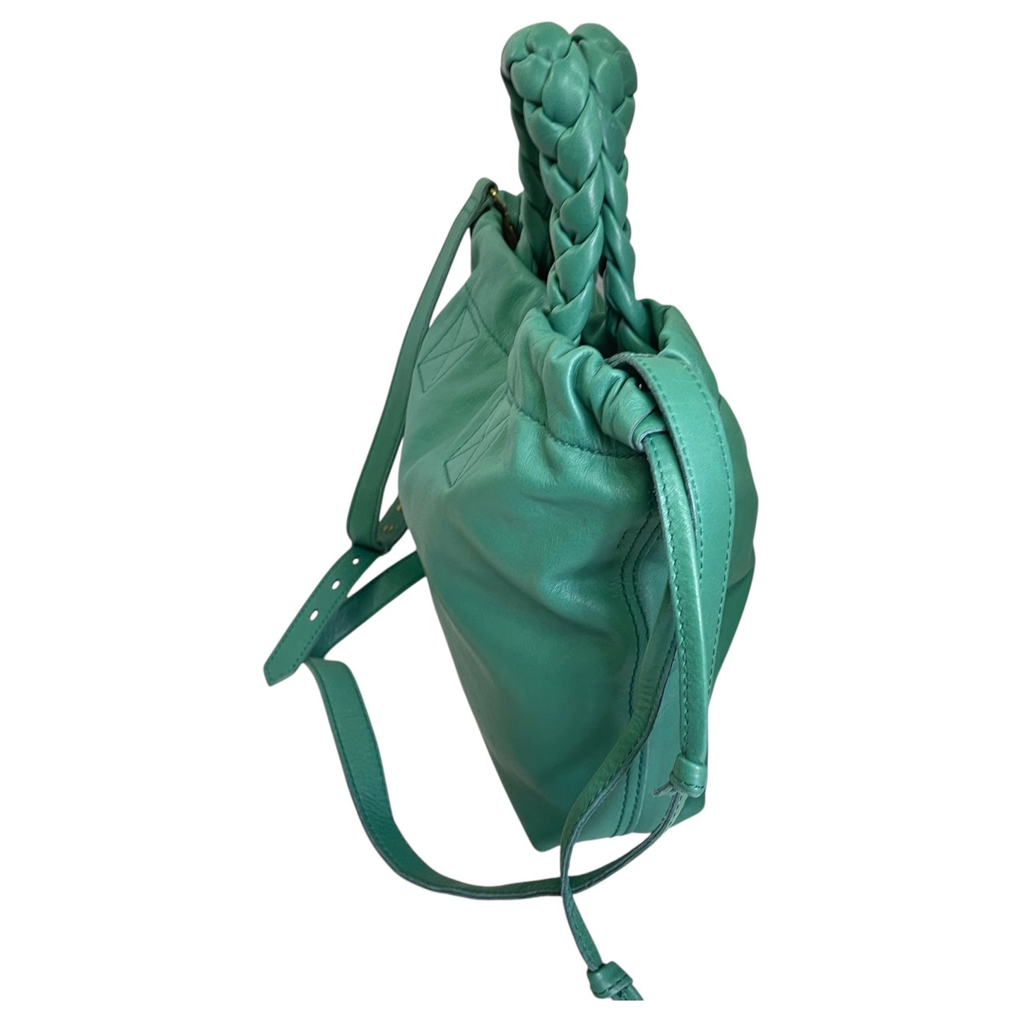 Handbag By Madewell In Teal, Size:Medium