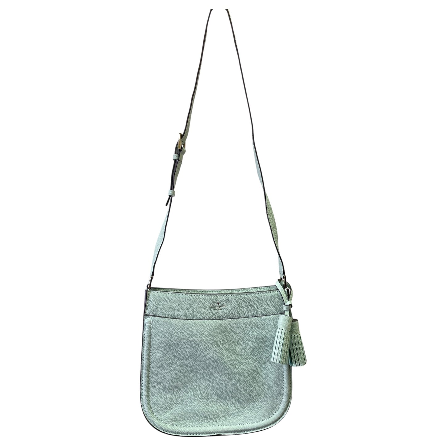 Crossbody Designer By Kate Spade In Aqua, Size:Large