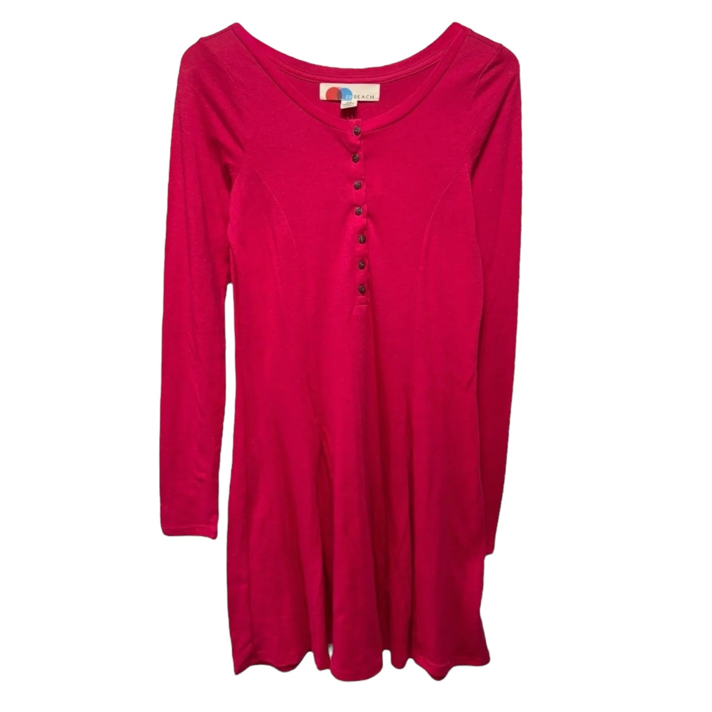 Miles Of Henley Mini Dress By Free People Beach In Pink, Size: S