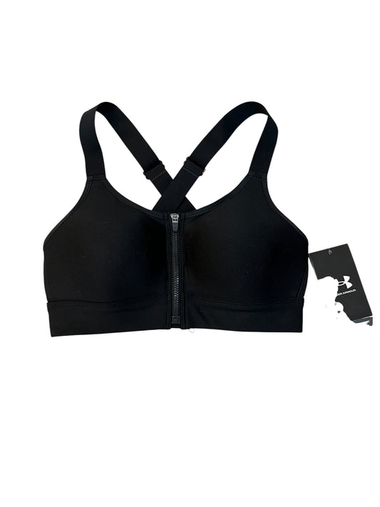 Athletic Bra By Under Armour In Black, Size:Xs