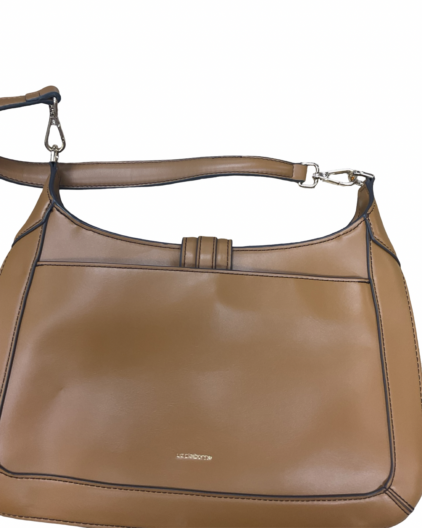 Handbag By Liz Claiborne In Brown, Size:Medium