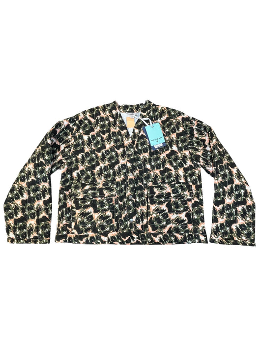 Jacket Puffer & Quilted By Target-Designer In Leopard Print, Size:L