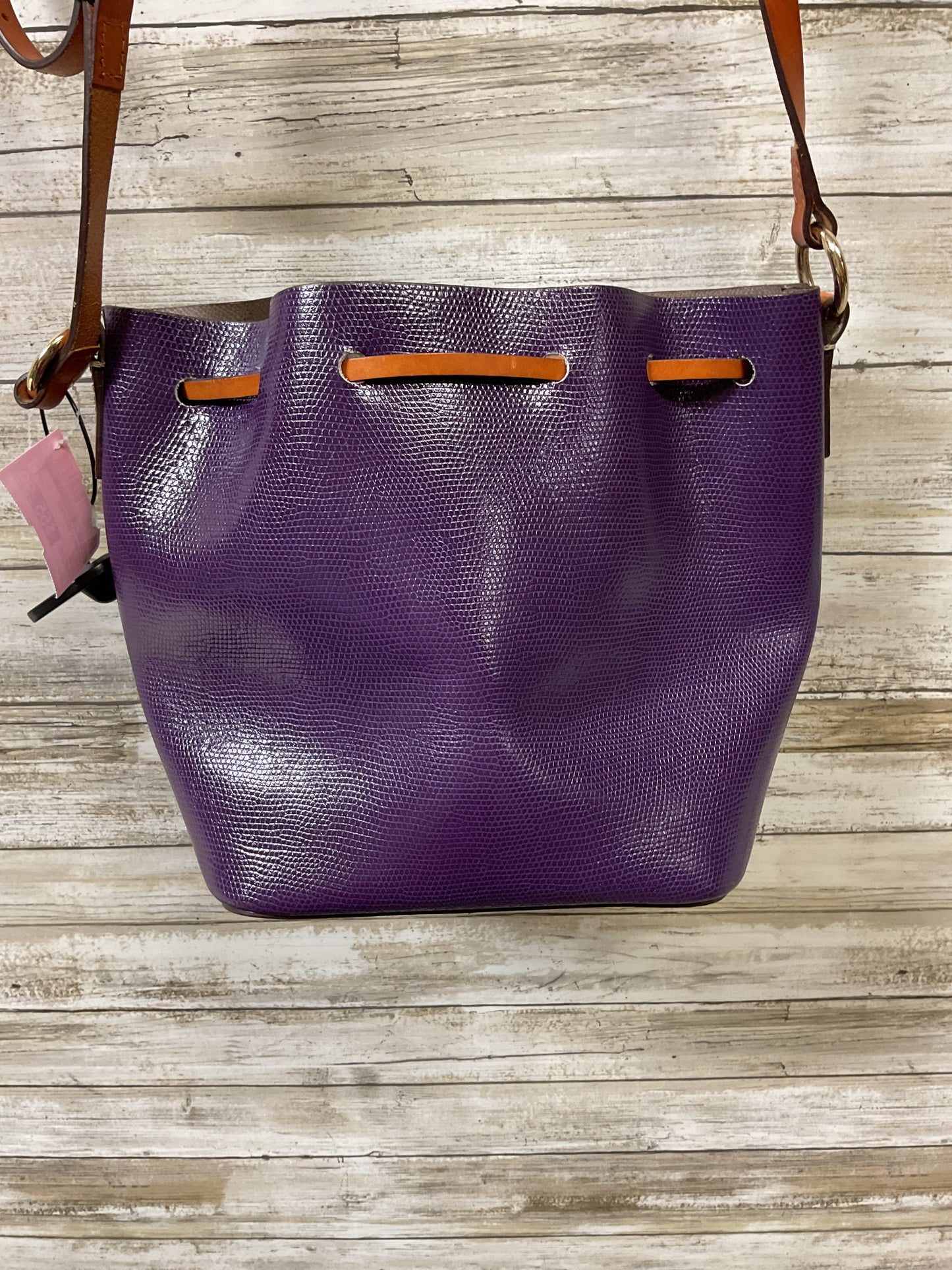 Crossbody Designer By Dooney And Bourke In Purple, Size:Medium