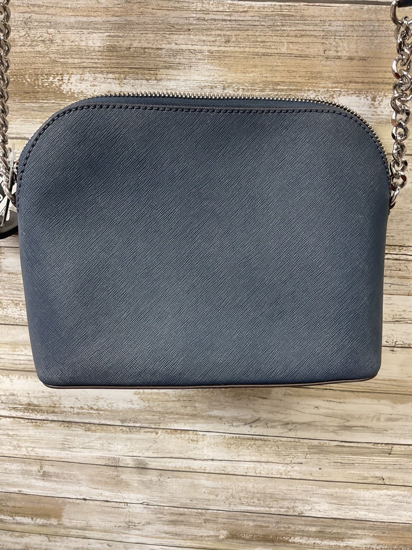 Crossbody Designer By Michael Kors In Navy, Size:Medium