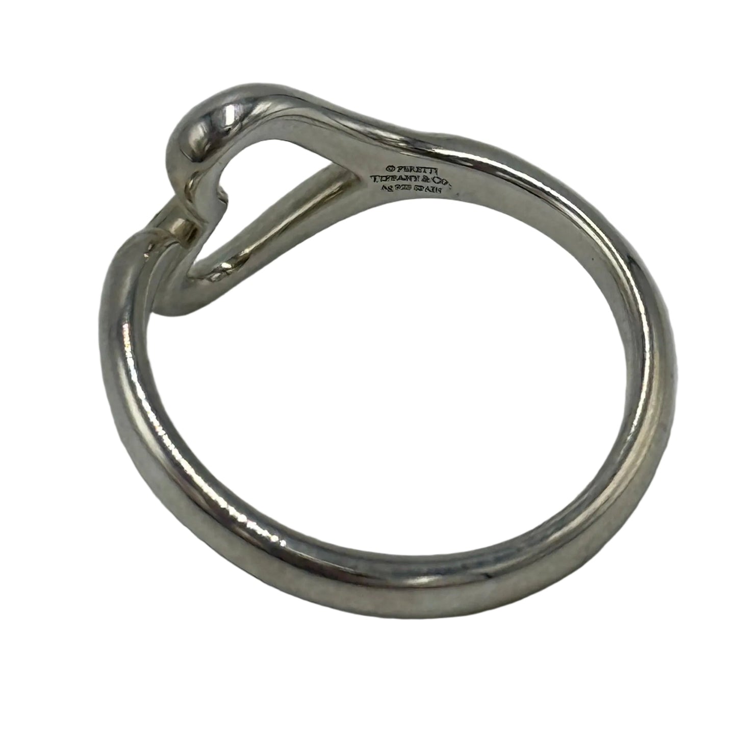 Tiffany & Company Elsa Peretti Open Heart Luxury Ring, Size: 6.5