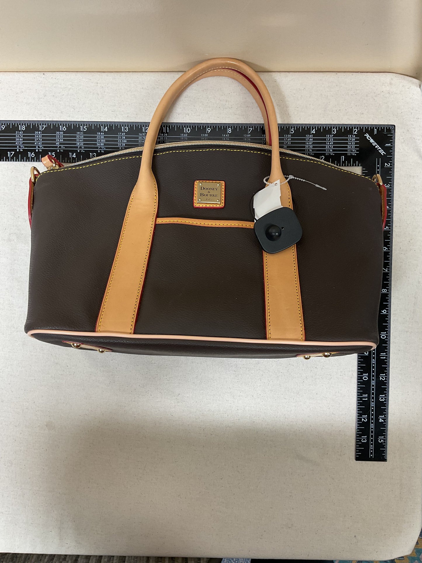 Handbag Designer By Dooney And Bourke In Brown, Size:Medium