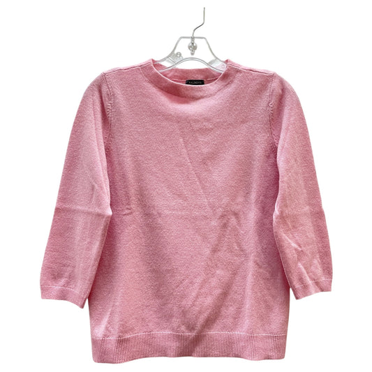 Sweater Cashmere By Talbots In Pink, Size:M