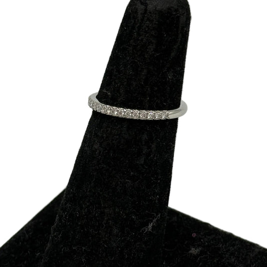 Tiffany & Company Soleste Half Eternity Diamond Luxury Ring, Size: 6