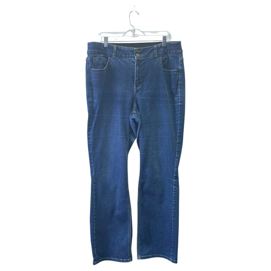 Jeans Boot Cut By Lane Bryant In Blue, Size:18