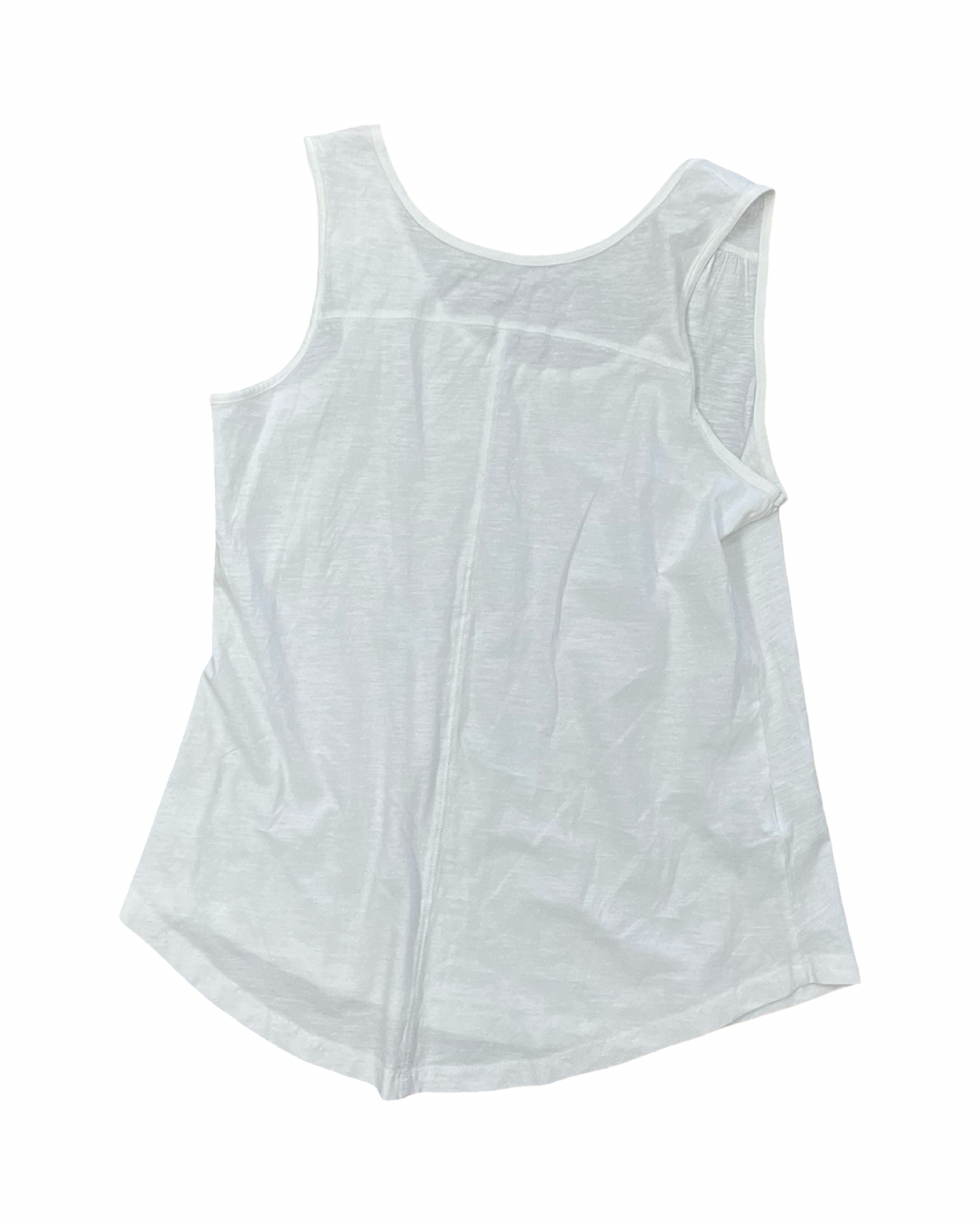 Top Sleeveless Basic By Eddie Bauer In White, Size:L