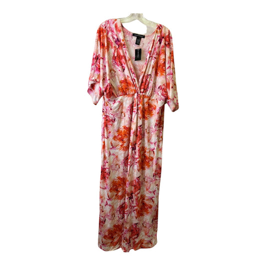Dress Casual Maxi By Ashley Stewart In Red, Size:3