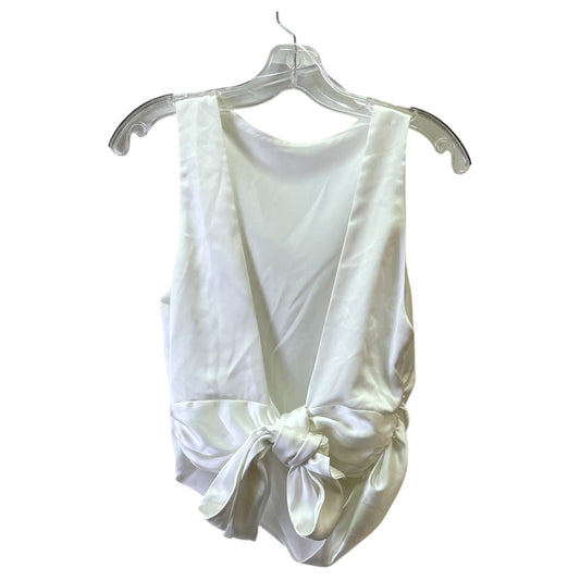 Top Ls Basic By Zara In White, Size:Xl