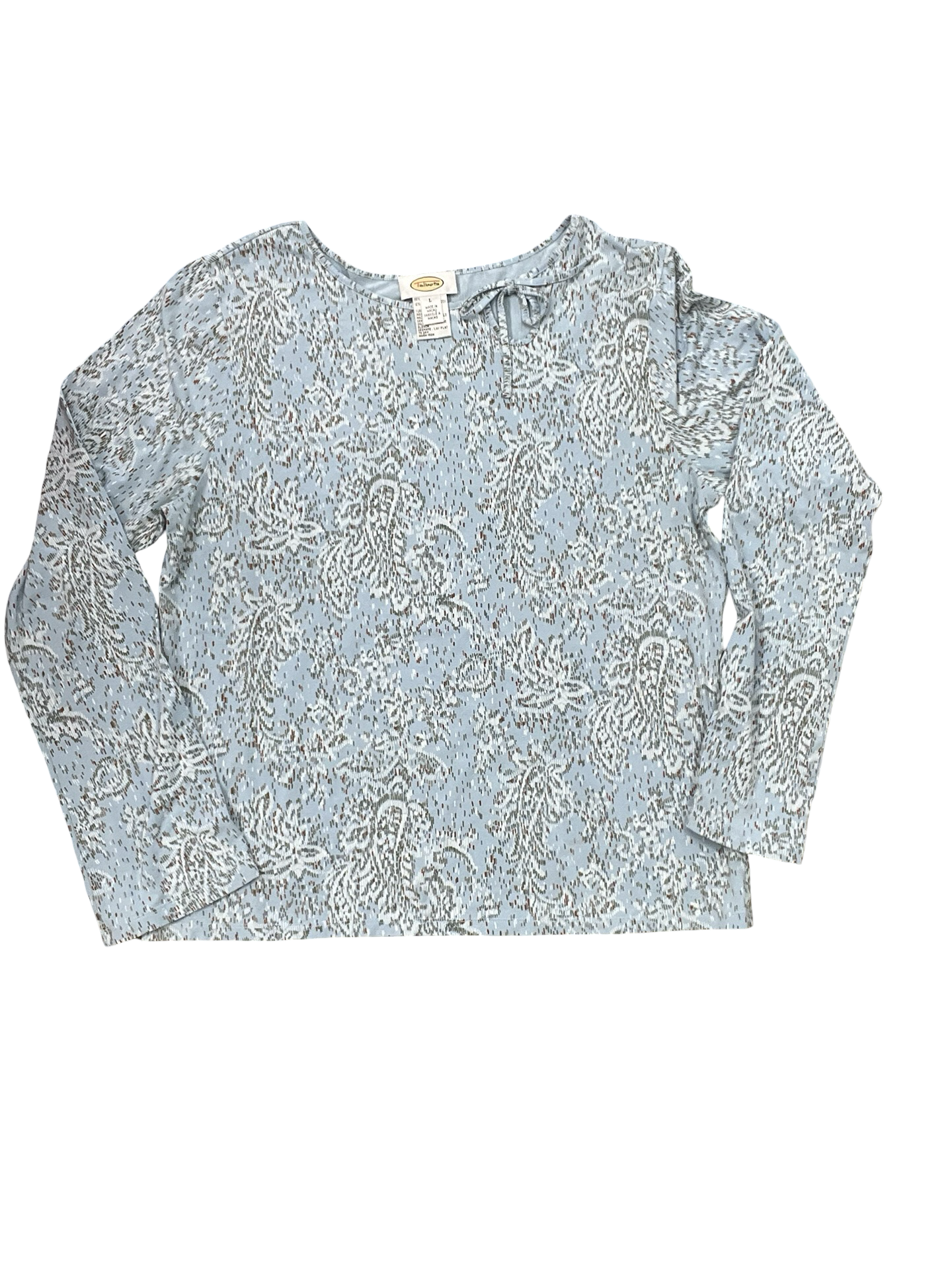 Top Ls By Talbots In Blue, Size:L