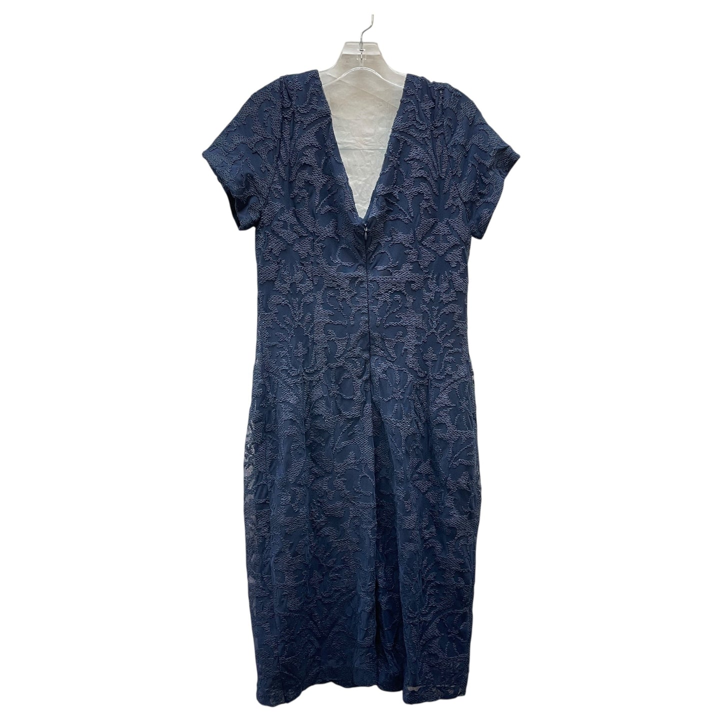 Dress Party Long By J S COLLECTION In Blue, Size:16