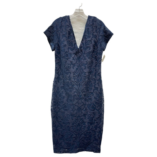 Dress Party Long By J S COLLECTION In Blue, Size:16