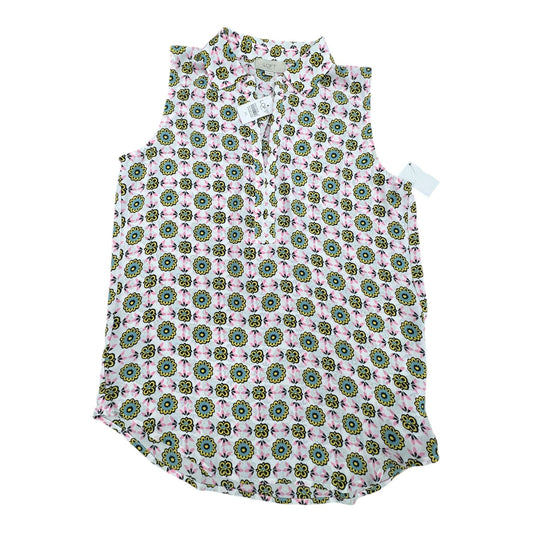 Top Sleeveless By Loft In Multi, Size:Xs