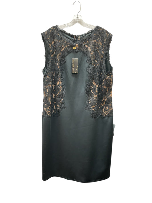 Dress Party Midi By TADASHI SHOJI In Black, Size:3