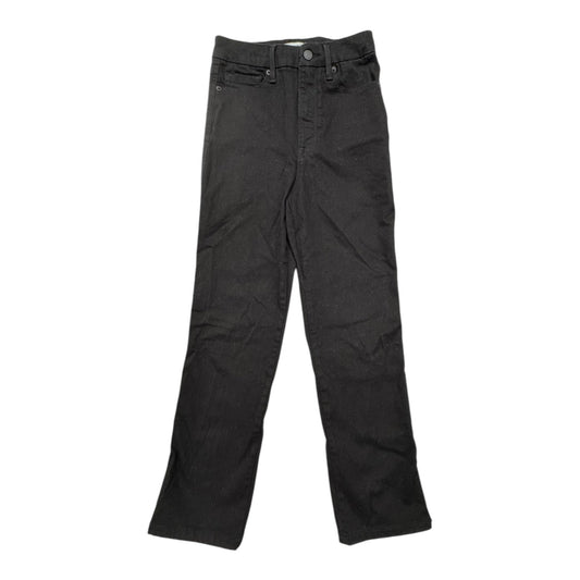 Jeans Straight By Good American In Black Denim, Size:4