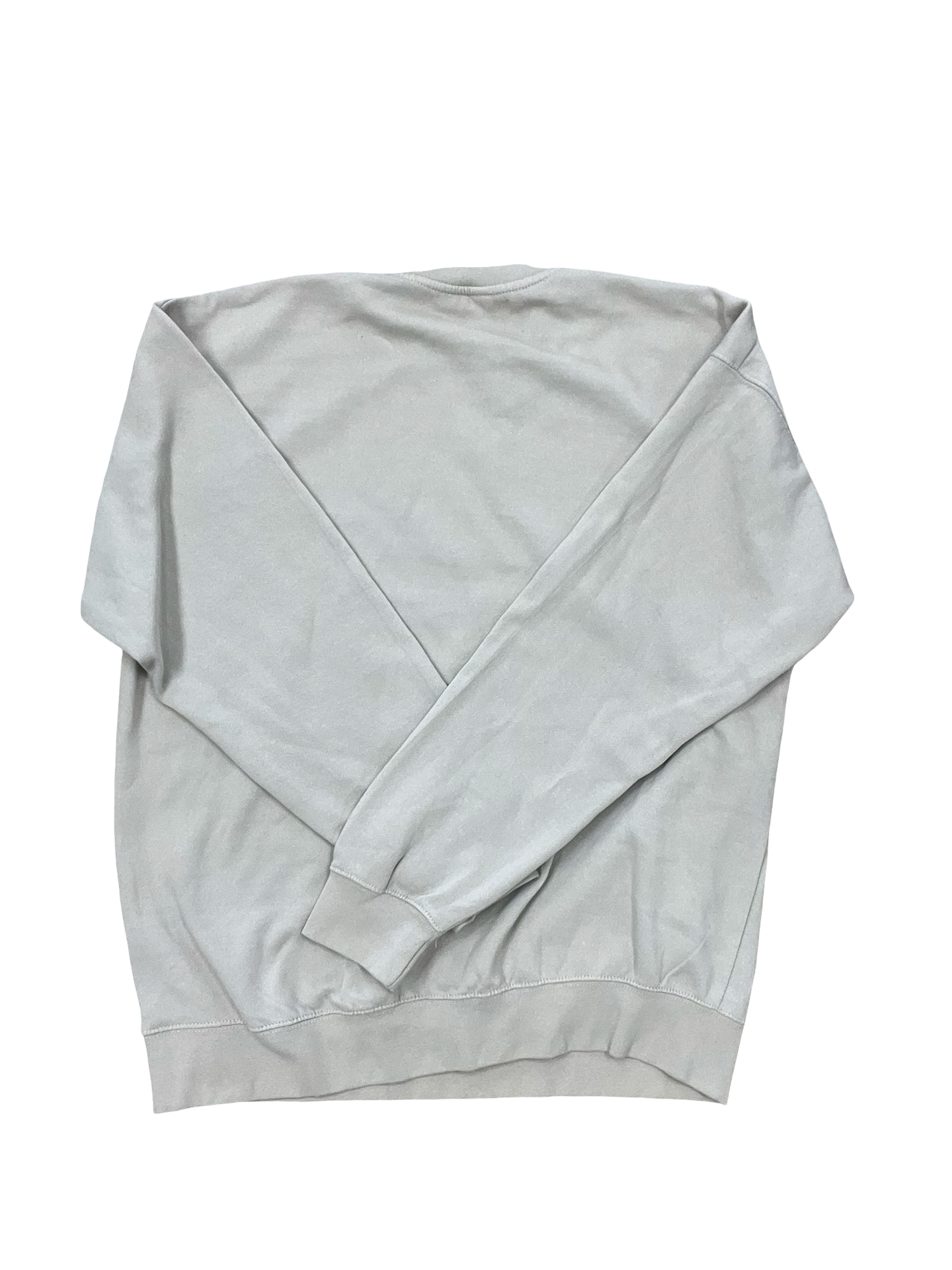 Sweatshirt Crewneck By Clothes Mentor In Tan, Size:L