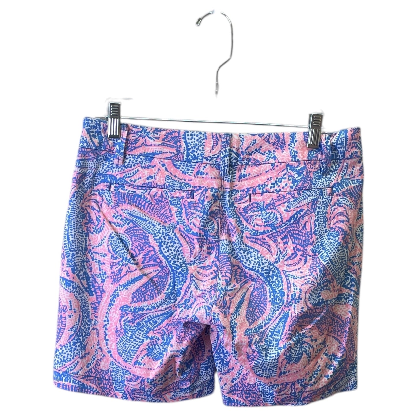 Shorts Designer By Lilly Pulitzer In Blue & Pink, Size:S