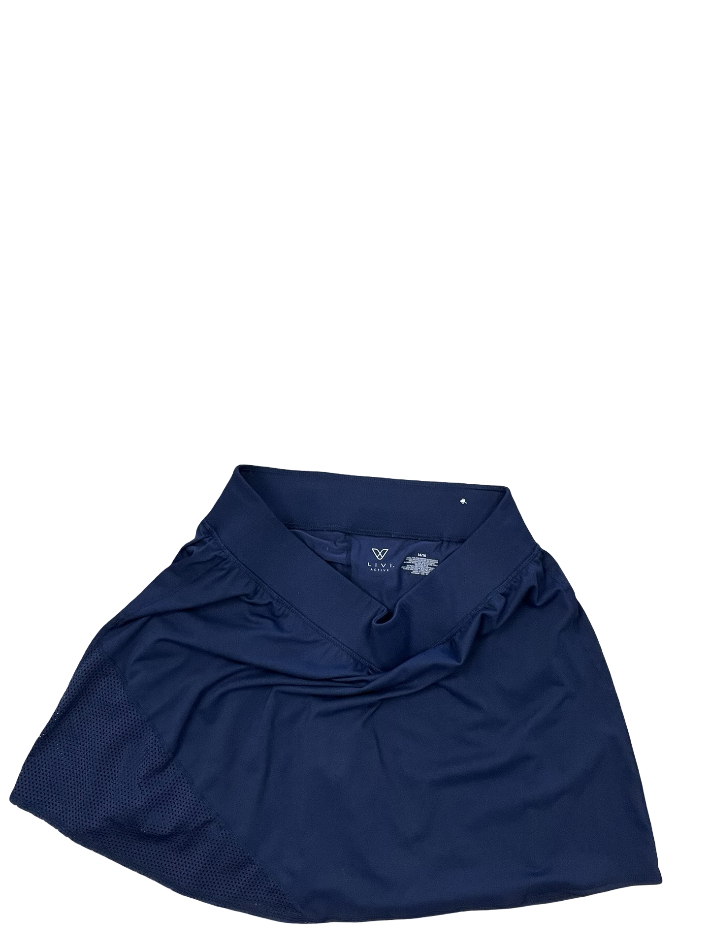 Athletic Skort By Livi Active In Navy, Size:Xl