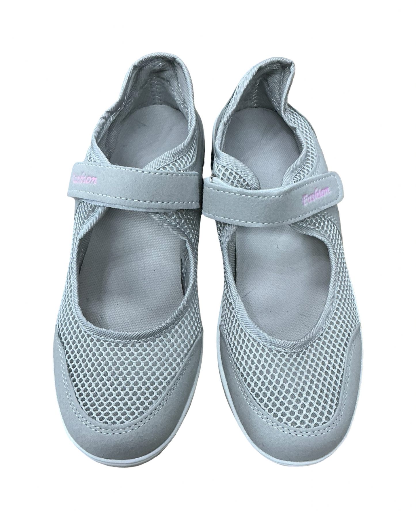 Shoes Sneakers By Clothes Mentor In Grey, Size:8.5