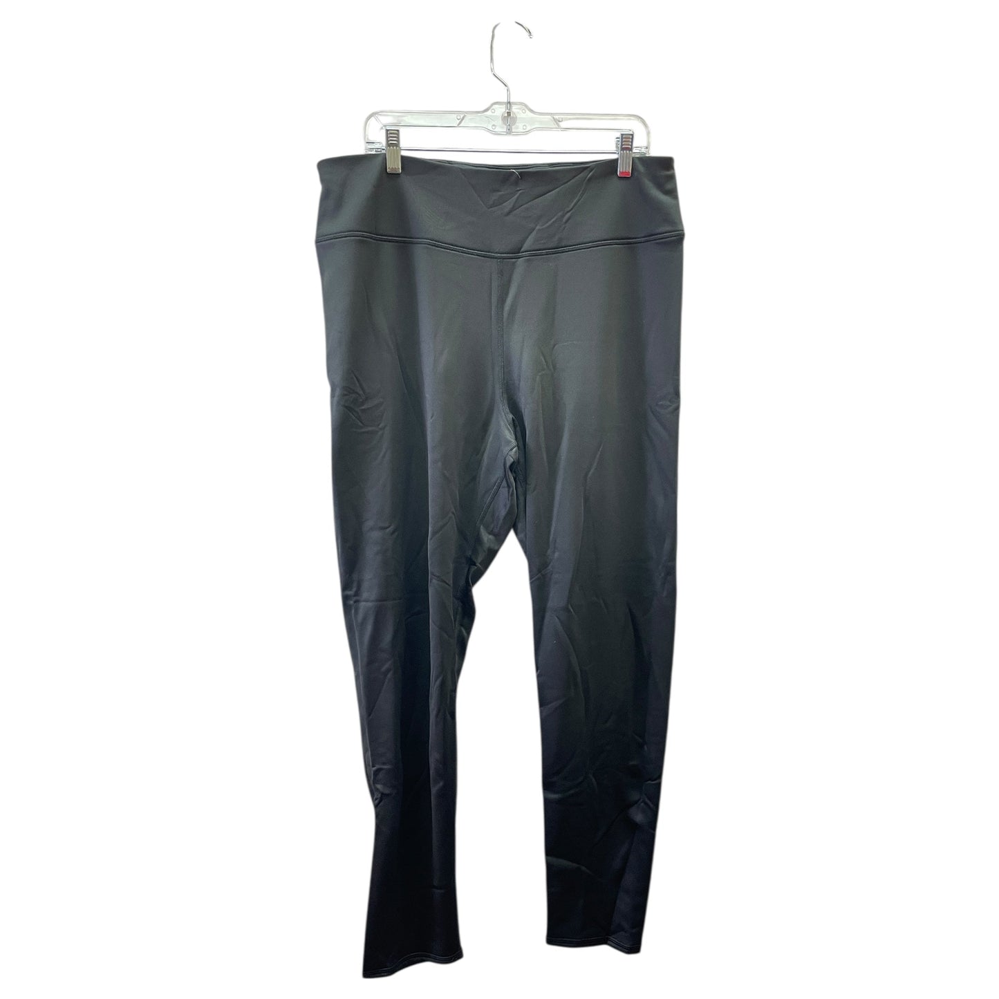 Athletic Leggings By Cuddl Duds In Black, Size:Xl