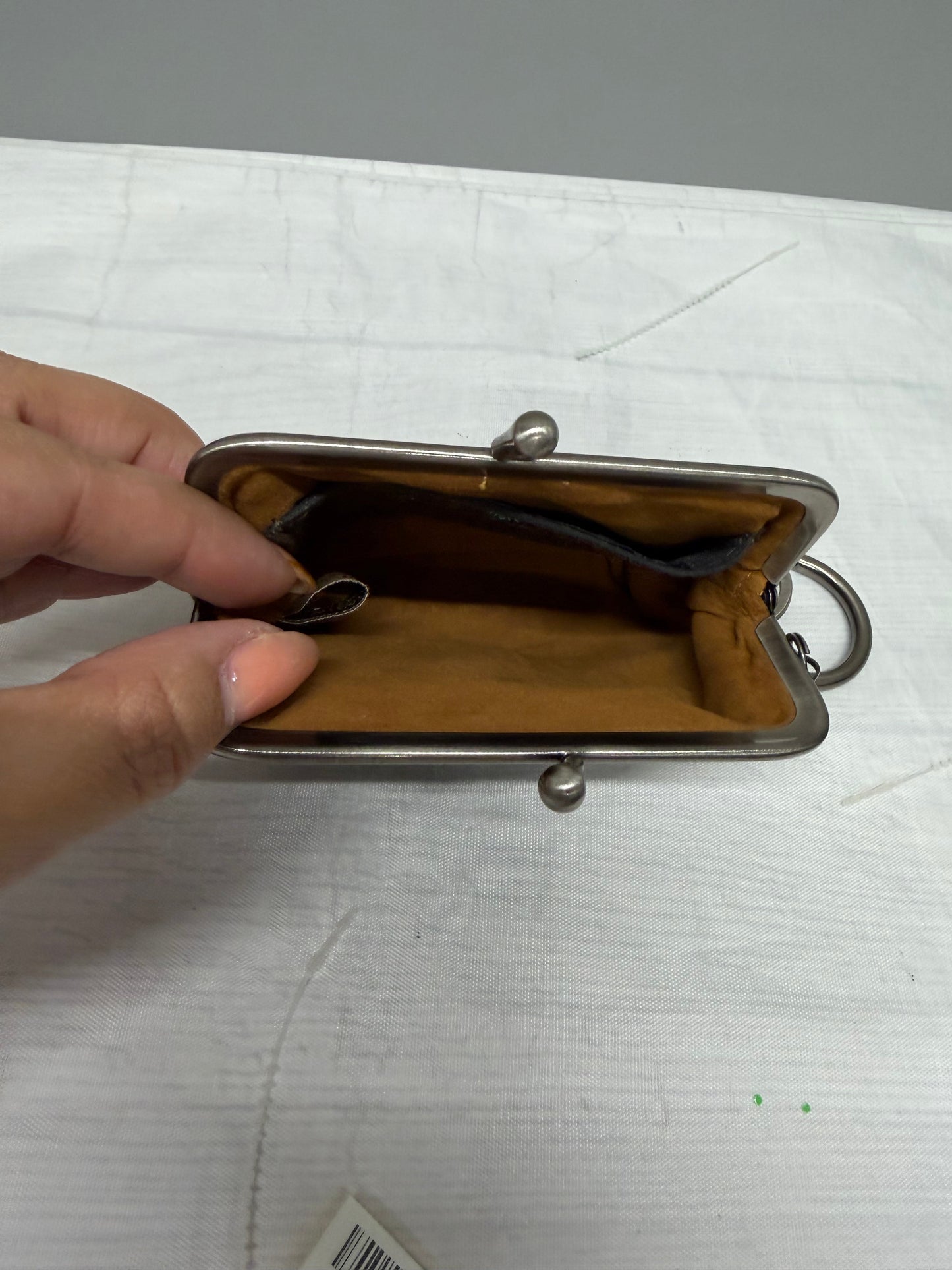 Coin Purse Designer By Patricia Nash In Brown, Size:Small