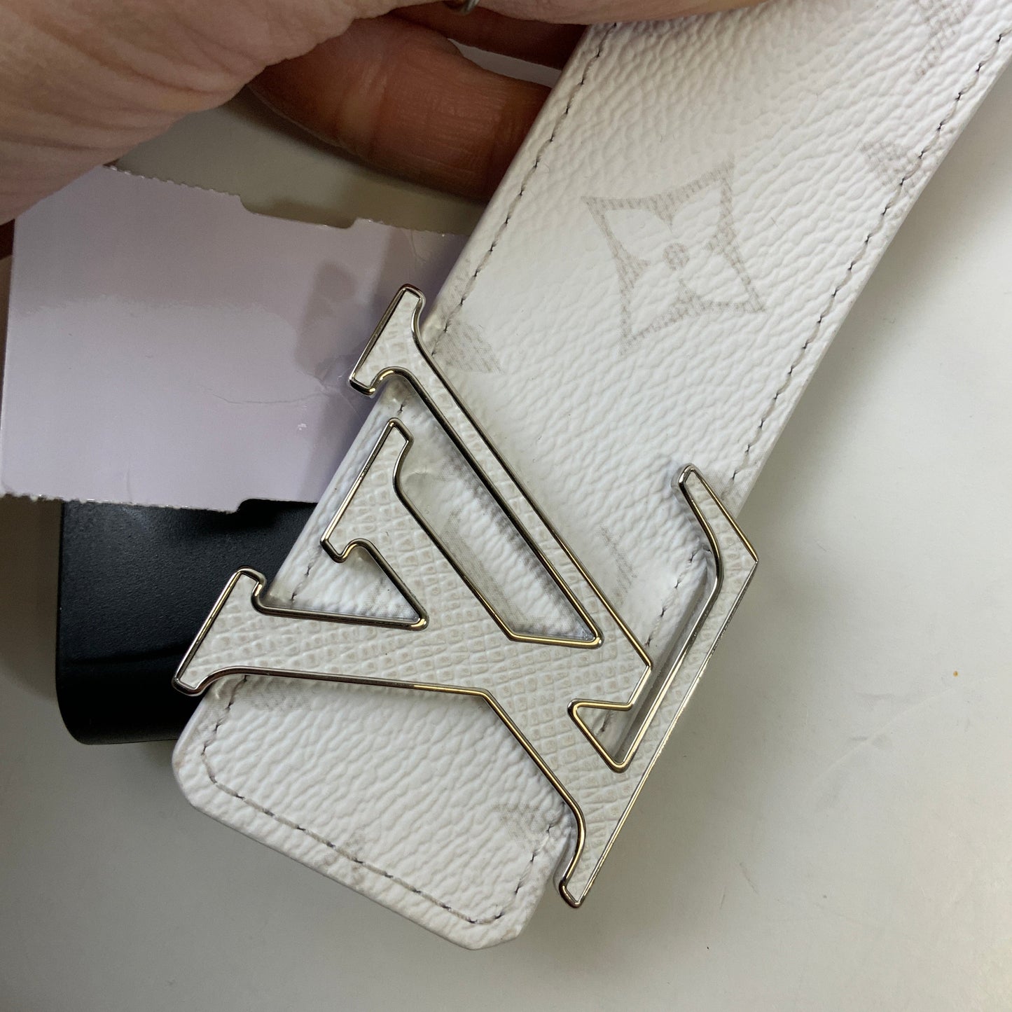 Belt Luxury Designer By Louis Vuitton, Size: Large