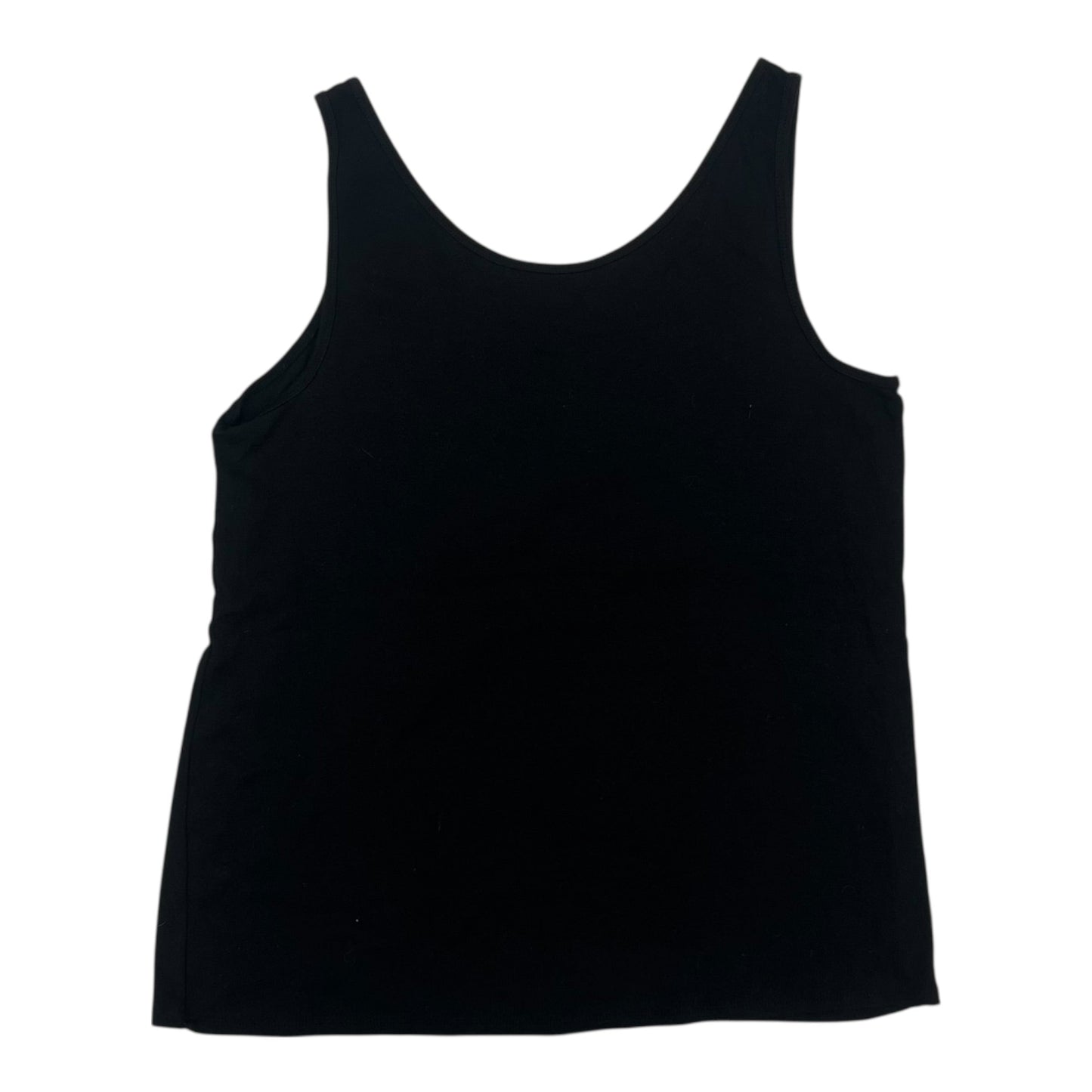 Tank Top By Cato In Black, Size:1X