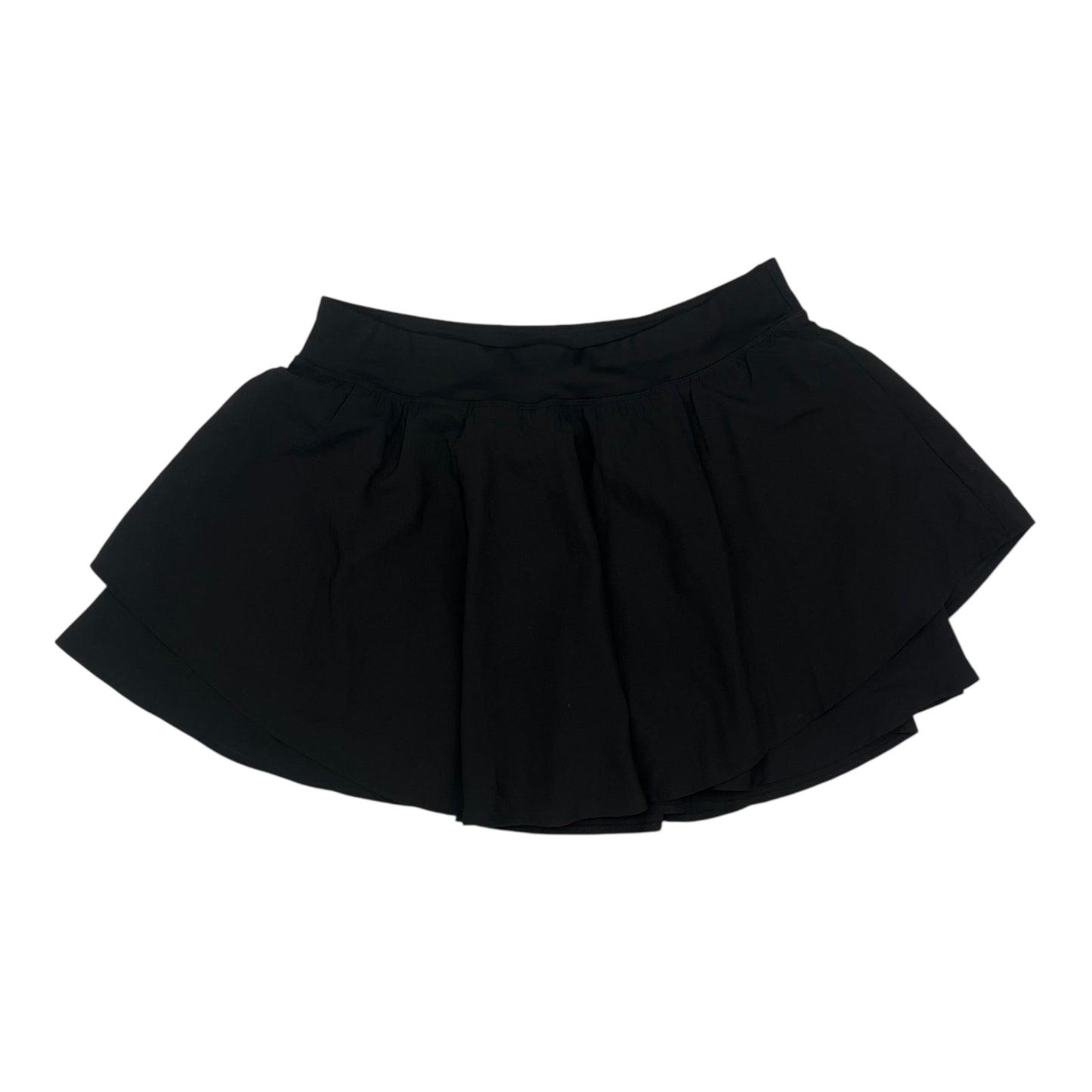 Athletic Skort By Mta Sport In Black, Size:1X