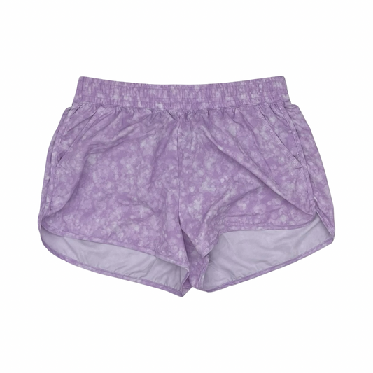 Athletic Shorts By Athletic Works In Purple, Size:L