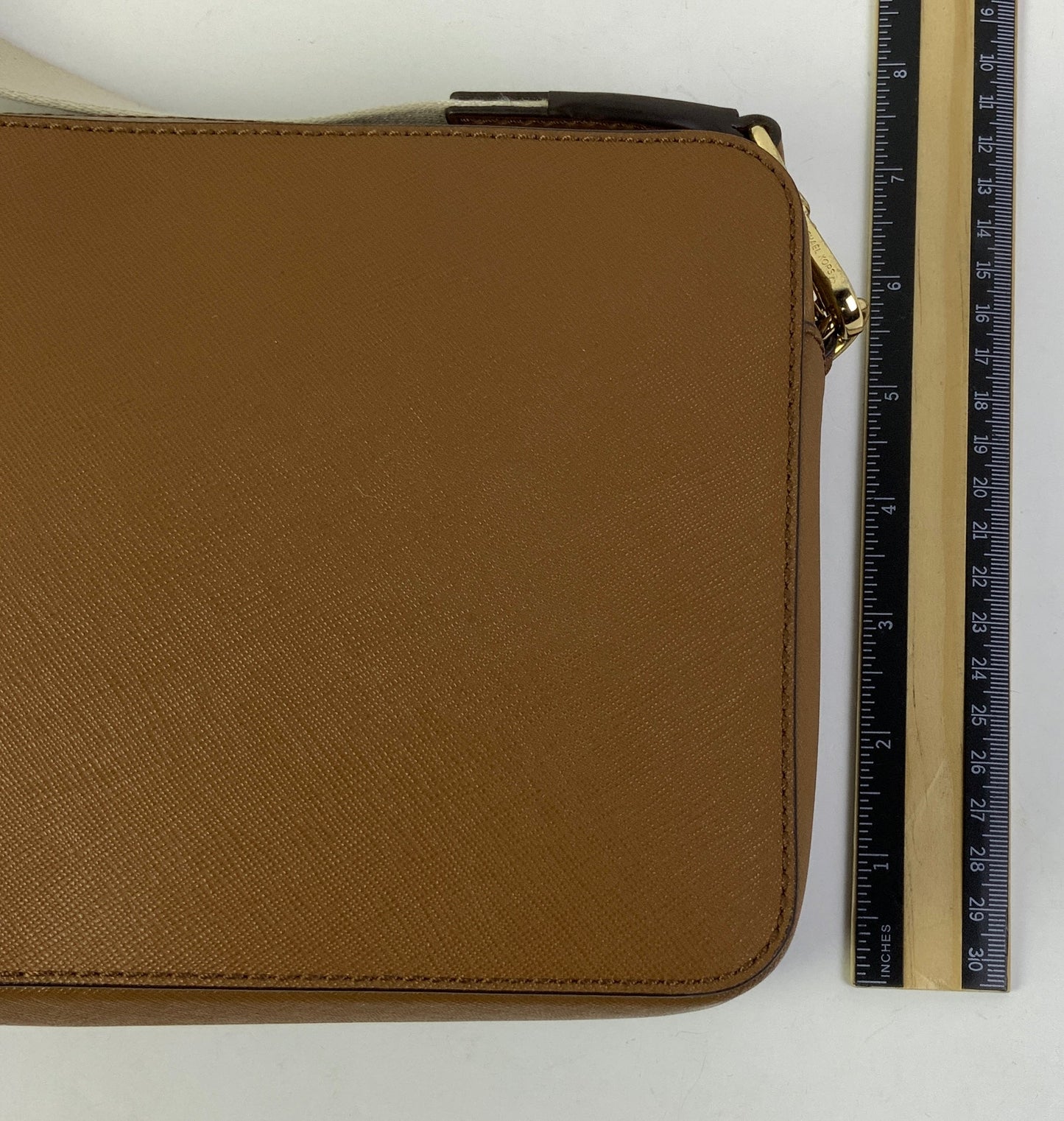 Crossbody Designer By Michael Kors In Brown, Size:Medium