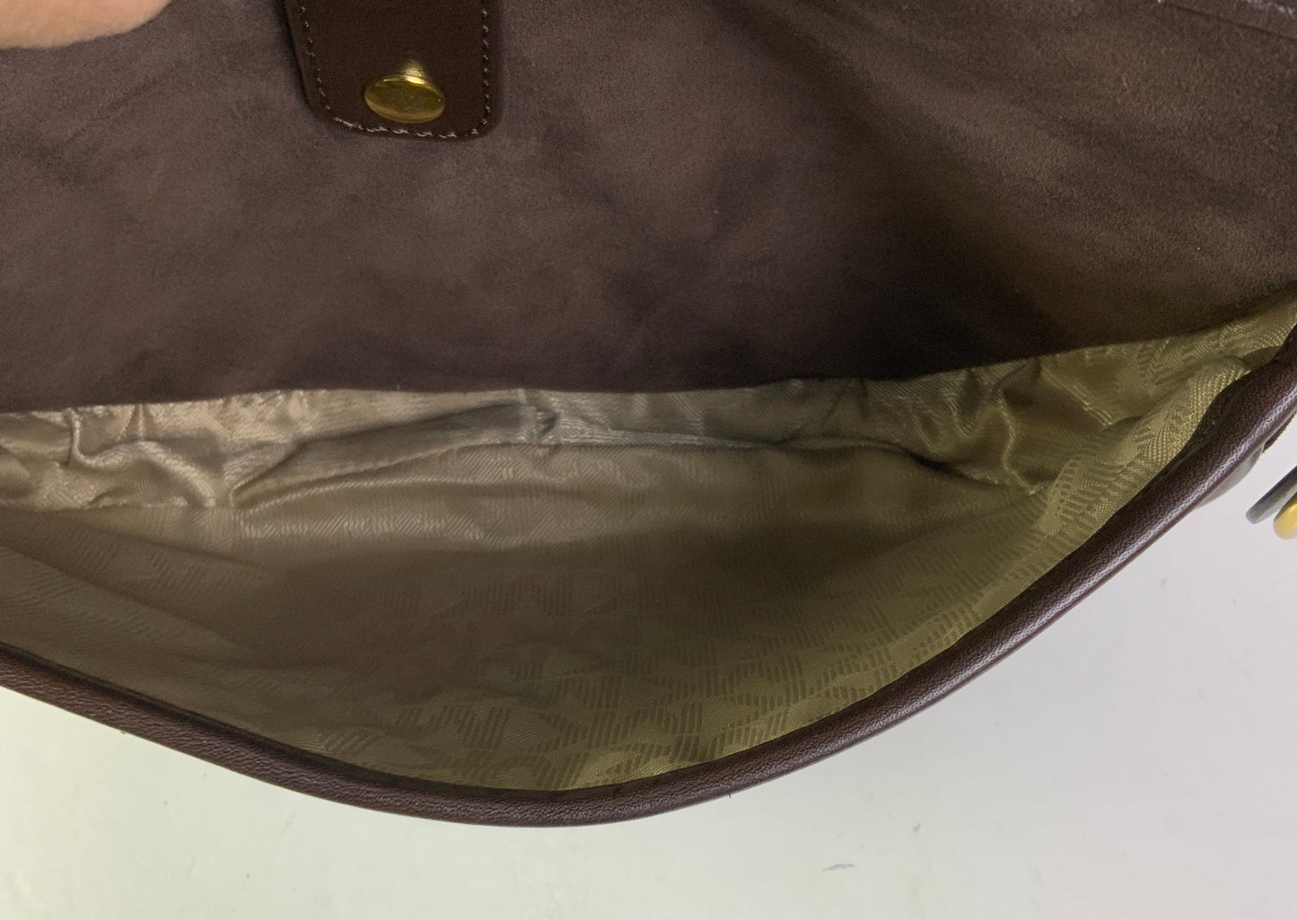 Crossbody Designer By Michael Kors In Brown, Size:Medium
