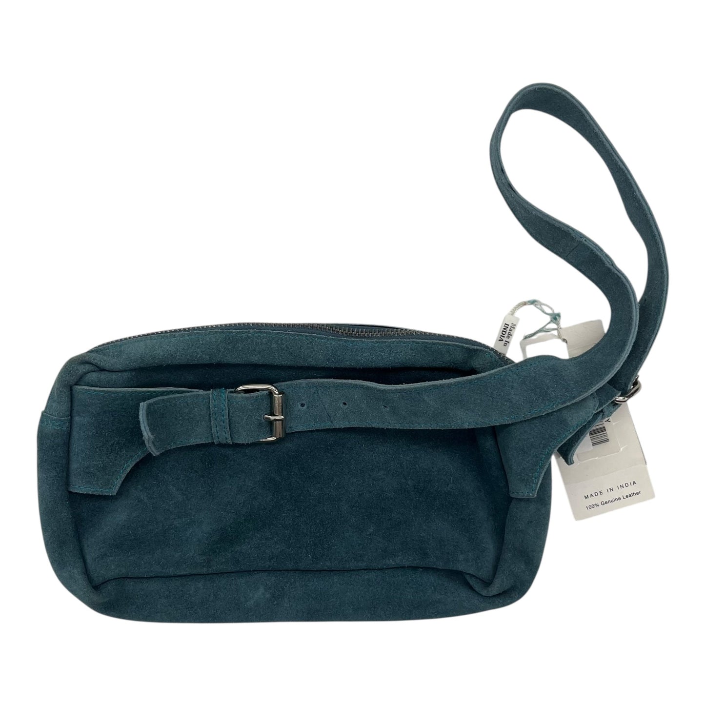 Belt Bag Leather By Cmb In Blue, Size:Medium