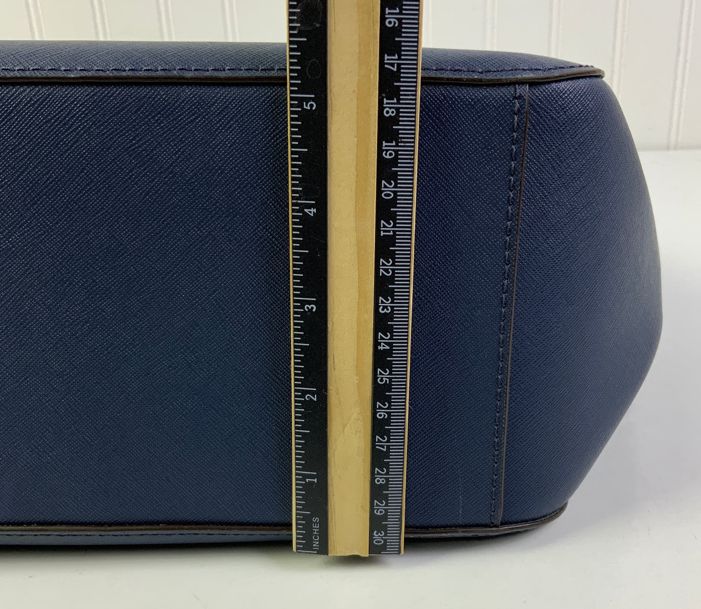 Handbag Designer By Michael Kors In Blue, Size:Large