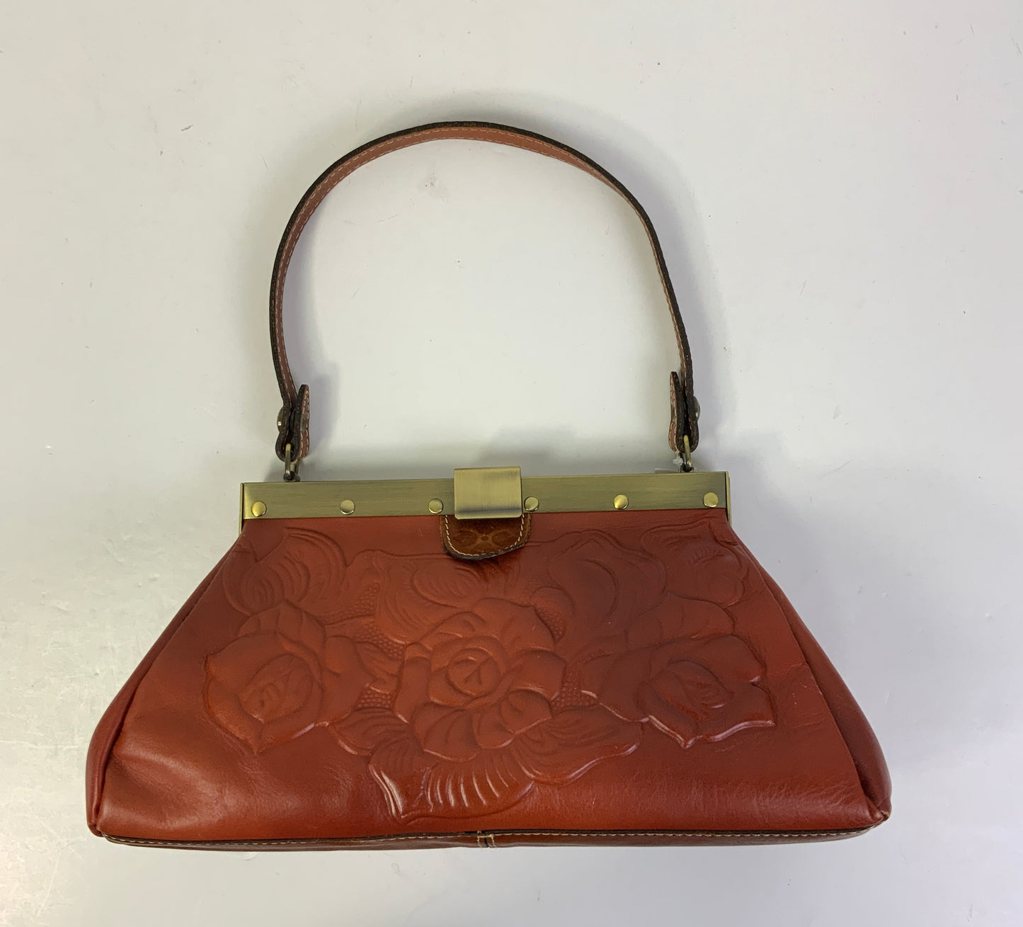 Handbag Designer By Patricia Nash In Brown, Size:Medium