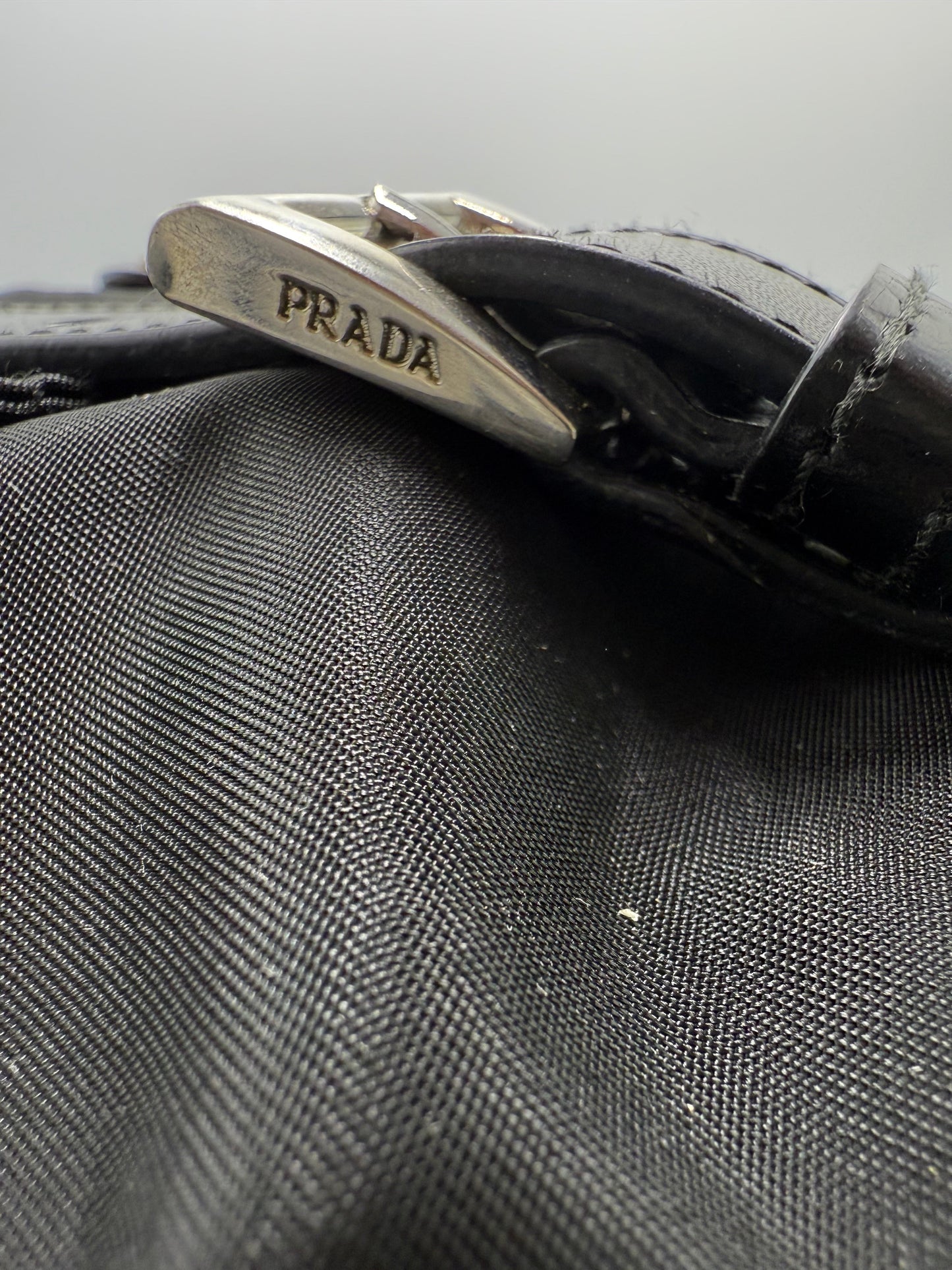 Prada Nylon Messenger Luxury Handbag / Crossbody